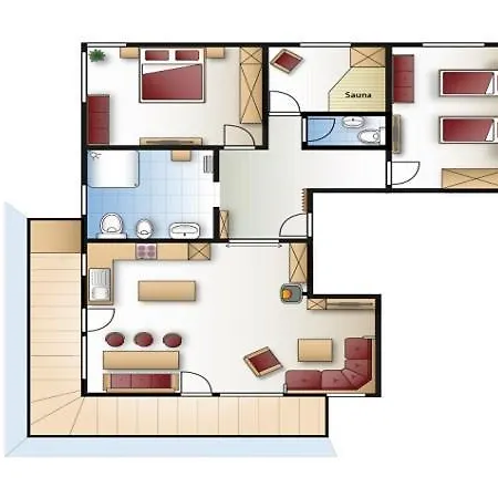 5 Sterne Bergahorn Mit Sauna Apartman