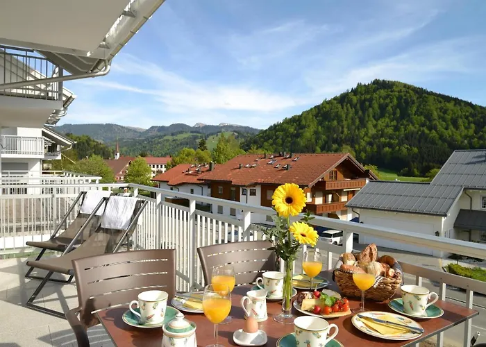 Appartement 5 Sterne Bergahorn Mit Sauna Oberstaufen